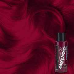 Vampire® Red - Amplified™ - Tish & Snooky's Manic Panic, red, deep red, blood red, dark red, cherry red, burgundy, wine red, semi permanent hair color, hair dye