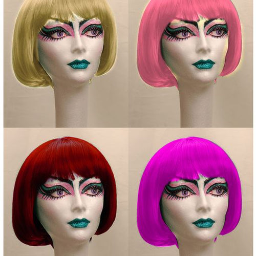 Manic Panic Shocking Blue Bob Wig Glam®