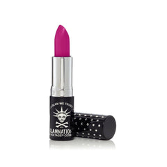 Glamnation Cosmetics Plum Passion™  Lethal® Lipstick - Tish & Snooky's Manic Panic, light magenta, magenta, orchid, purpley pink, purply pink, pinkish purple, shimmery magenta, glittery magenta, sparkly magenta, pink lipstick, lipstick