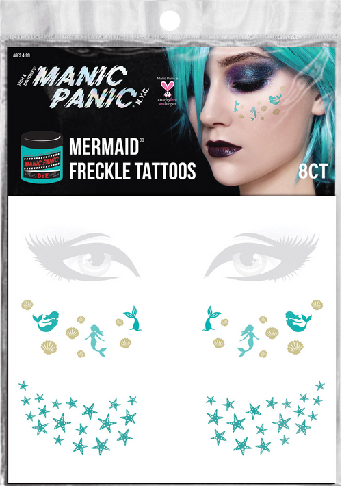 Manic Panic® Mermaid® Freckle Tattoos