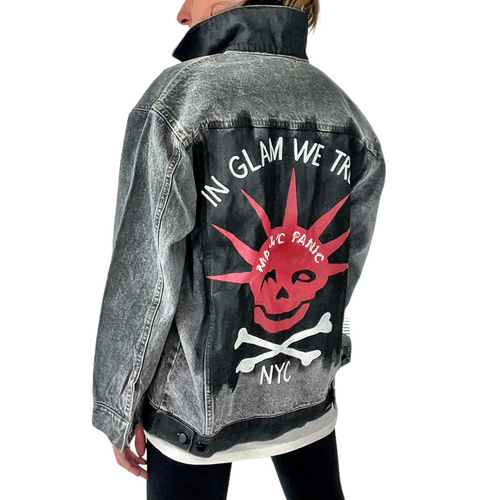 'TRUST THE GLAM' DENIM JACKET