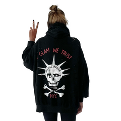 'IN GLAM WE TRUST' HOODIE